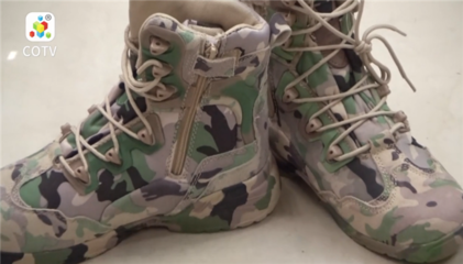 中网市场发布: 广州地球军鞋工厂生产军用球鞋、皮鞋、背包、手套、军服等产品